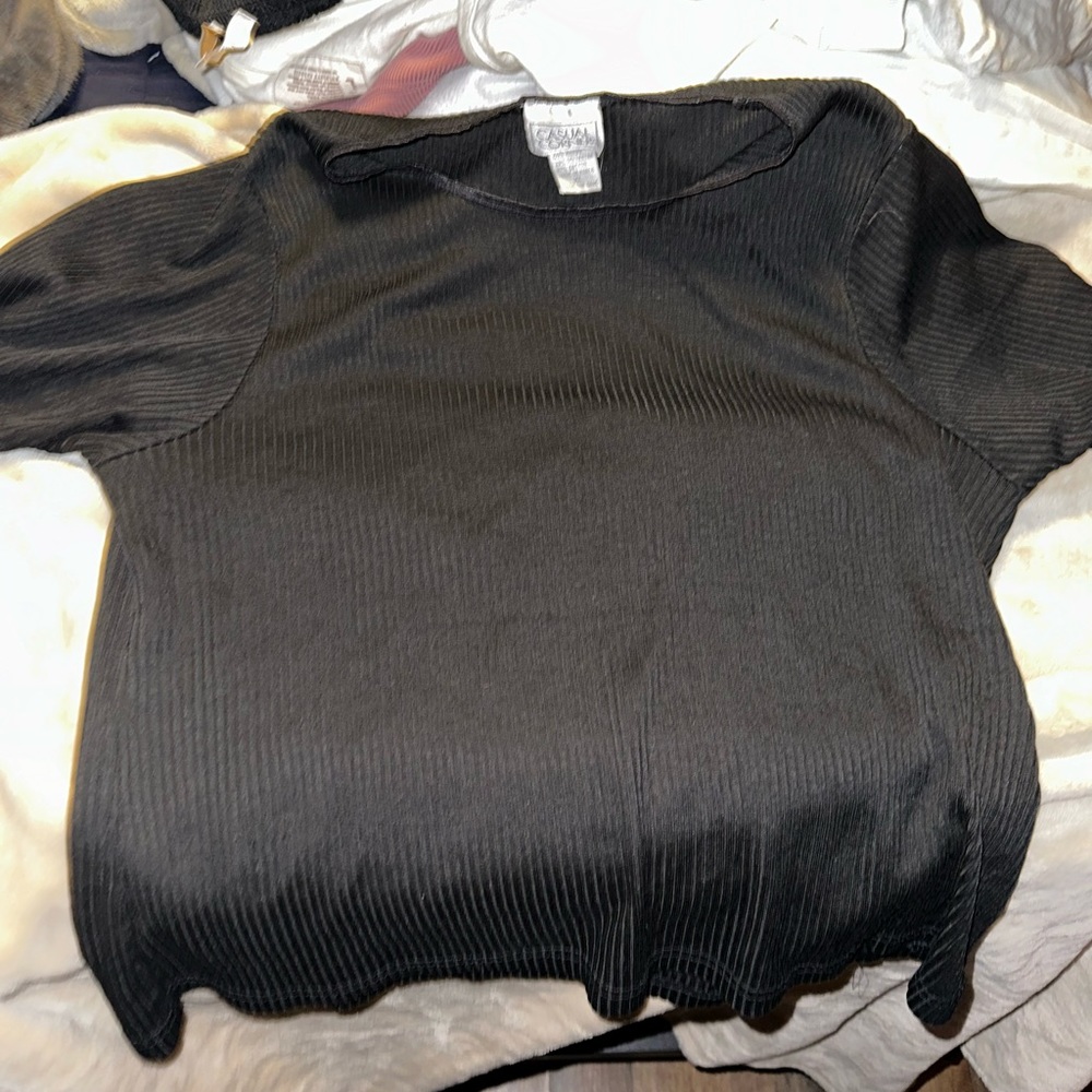 Regular all black T-shirt it’s a x-large